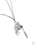 Paparazzi "Free-Spirited Fate" Multi Lanyard Necklace & Earrings Set Paparazzi Jewelry