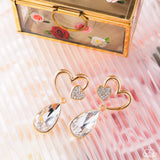 Paparazzi "Coupling Up" Gold Post Earrings Paparazzi Jewelry