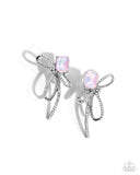 Paparazzi "Positively Radiant" Pink Post Earrings Paparazzi Jewelry