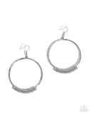 Paparazzi "Sassy Story" White Earrings Paparazzi Jewelry