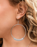 Paparazzi "Sassy Story" White Earrings Paparazzi Jewelry