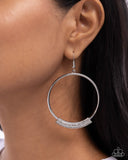 Paparazzi "Sassy Story" White Earrings Paparazzi Jewelry