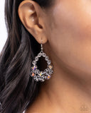 Paparazzi "Prismatic Principal" Orange Earrings Paparazzi Jewelry