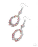 Paparazzi "Poppin Pizzazz" Pink Earrings Paparazzi Jewelry