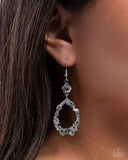 Paparazzi "Poppin Pizzazz" White Earrings Paparazzi Jewelry