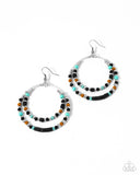Paparazzi "Audacious Arrangement" Black Earrings Paparazzi Jewelry