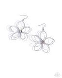 Paparazzi "Wiry Whisper" Red Earrings Paparazzi Jewelry