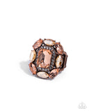 Paparazzi "Follow Suit" Copper Ring Paparazzi Jewelry