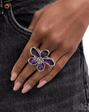Paparazzi "Daily Drama" Purple Ring Paparazzi Jewelry