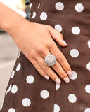 Paparazzi "Just The Same" White Ring Paparazzi Jewelry