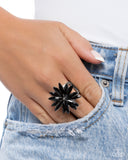 Paparazzi "Sophisticated Shine" Black Ring Paparazzi Jewelry