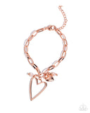 Paparazzi "Emotional Eloquence" Copper Bracelet Paparazzi Jewelry