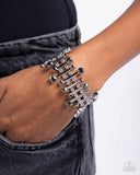 Paparazzi "Misunderstanding Mayhem" Silver Bracelet Paparazzi Jewelry
