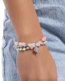 Paparazzi "Testing the Waters" Pink Bracelet Paparazzi Jewelry