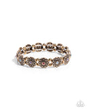 Paparazzi "Traveling Texture" Purple Bracelet Paparazzi Jewelry