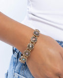 Paparazzi "Traveling Texture" Purple Bracelet Paparazzi Jewelry