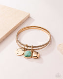 Paparazzi "Adorably Authentic" Blue Bracelet Paparazzi Jewelry