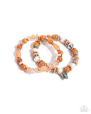 Paparazzi "Meaningful Metamorphosis" Orange Bracelet Paparazzi Jewelry