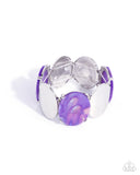 Paparazzi "Longing for More" Purple Bracelet Paparazzi Jewelry