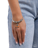 Paparazzi "Luminescent Landing" Orange Bracelet Paparazzi Jewelry