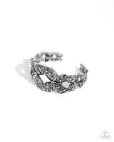 Paparazzi "Mariposa Makeover" White Bracelet Paparazzi Jewelry