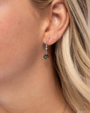 Paparazzi "Waltzing Welcome" Silver Necklace & Earring Set Paparazzi Jewelry