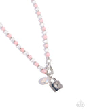 Paparazzi "Love Match" Pink Necklace & Earring Set Paparazzi Jewelry