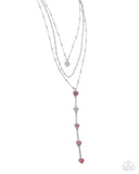 Paparazzi "Valiant Valentine" Pink Necklace & Earring Set Paparazzi Jewelry