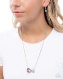 Paparazzi "Lovely Couple" Pink Necklace & Earring Set Paparazzi Jewelry