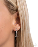 Paparazzi "Key Candidate" Silver Necklace & Earring Set Paparazzi Jewelry