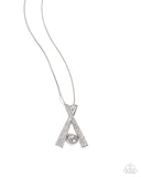 Paparazzi "Play Ball!" White Necklace & Earring Set Paparazzi Jewelry