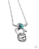 Paparazzi "Tailored Tiers" Green Necklace & Earring Set Paparazzi Jewelry