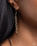 Paparazzi "Sunflower Spring" Gold Necklace & Earring Set Paparazzi Jewelry