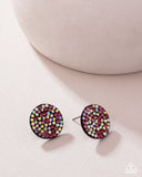Paparazzi "Radiant Ripples" Pink Post Earrings Paparazzi Jewelry
