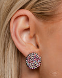 Paparazzi "Radiant Ripples" Pink Post Earrings Paparazzi Jewelry
