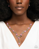 Paparazzi "Personal Estate & Estate Grounds" Pink Necklace & Bracelet Jewelry Set Paparazzi Jewelry
