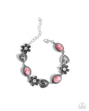 Paparazzi "Vintage Story & Ageless Account" Red Necklace & Bracelet Jewelry Set Paparazzi Jewelry