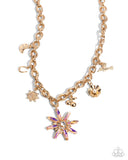 Paparazzi "Elegant Encore" Orange Necklace & Earring Set Paparazzi Jewelry