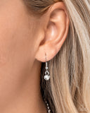 Paparazzi "Infinity Institute" Silver Necklace & Earring Set Paparazzi Jewelry