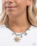 Paparazzi "Elegant Encore" Yellow Necklace & Earring Set Paparazzi Jewelry