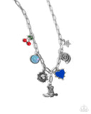 Paparazzi "Flying High" Blue Necklace & Earring Set Paparazzi Jewelry