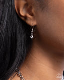 Blooming Bravado" Red Necklace & Earring Set Paparazzi Jewelry