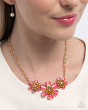 Paparazzi "Botanic Beginner & Exhilarating Elegance" Brown Necklace & Bracelet Jewelry Set Paparazzi Jewelry