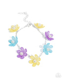 Paparazzi "Floral Revival & Fresh Flowers" Purple Necklace & Bracelet Jewelry Set Paparazzi Jewelry