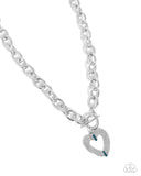 Paparazzi "Affectionate Assist & Assembly" Blue Necklace & Bracelet Jewelry Set Paparazzi Jewelry