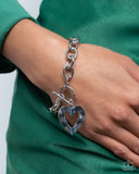 Paparazzi "Affectionate Assist & Assembly" Blue Necklace & Bracelet Jewelry Set Paparazzi Jewelry