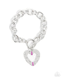 Paparazzi "Affectionate Assist & Assembly" Pink Necklace & Bracelet Jewelry Set Paparazzi Jewelry