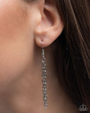 Paparazzi "Exemplary Eagle" Silver Lanyard Necklace & Earring Set Paparazzi Jewelry