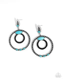 Paparazzi "Handcrafted Hero" Black Post Earrings Paparazzi Jewelry