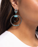 Paparazzi "Handcrafted Hero" Black Post Earrings Paparazzi Jewelry